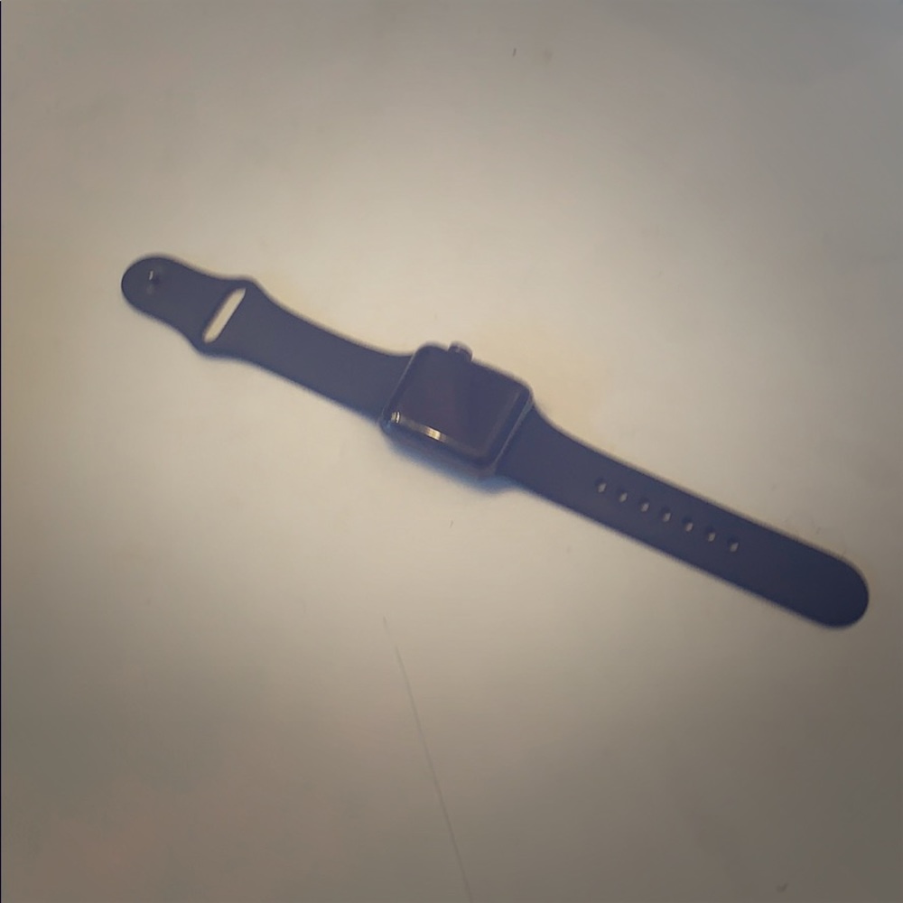 All black Apple Watch